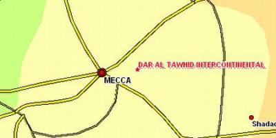 Kart av khalil ibrahim veien Mekka
