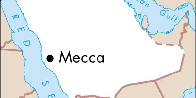 Kart over masarat kingdom 3 Mekka