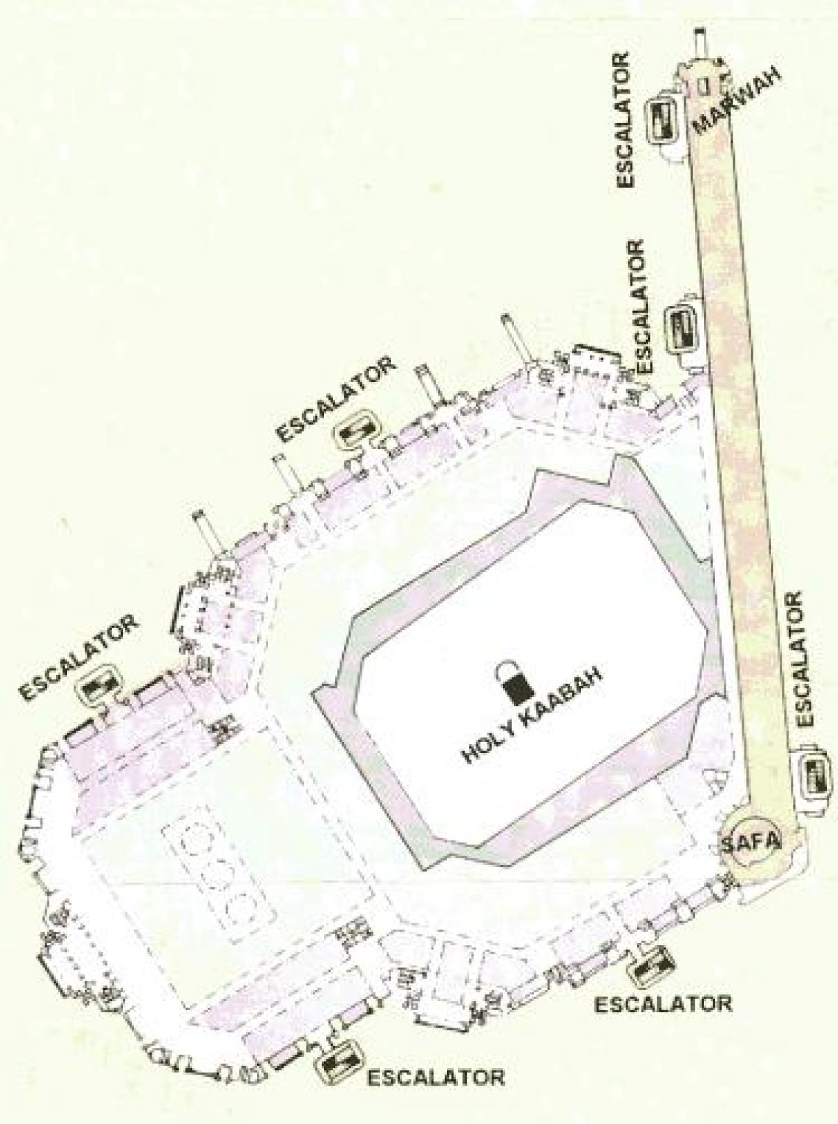 kart av Kaaba sharif